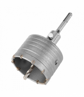 Otwornica widiowa 85mm z adapterem SDS+ oraz wiertłem pilotującym GTX GRAPHITE 55H323