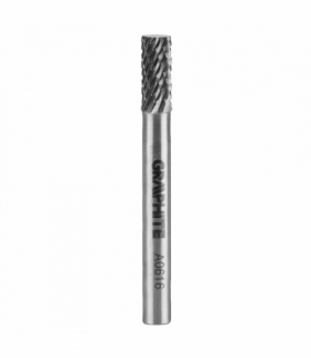 Frez do metalu HM, typ A (walcowy), 6 x 16 mm, trzpień 6 x 45 mm GTX GRAPHITE 55H350