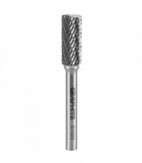 Frez do metalu HM, typ B (walcowy z ostrzami na górze), 10 x 25 mm, trzpień 6 x 45 mm GTX GRAPHITE 55H357