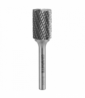 Frez do metalu HM, typ B (walcowy z ostrzami na górze), 16 x 25 mm, trzpień 6 x 45 mm GTX GRAPHITE 55H359