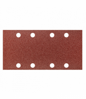Papier ścierny na rzep 93 x 185 mm, K80, 5 szt., z otworami GTX GRAPHITE 55H738