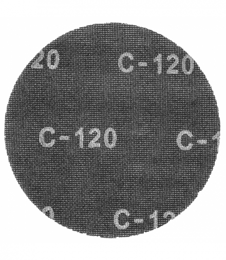 Siatka ścierna na rzep, 225 mm, K120, do szlifierki 59G260, 59G264, 59G265,10 szt. GTX GRAPHITE 55H745
