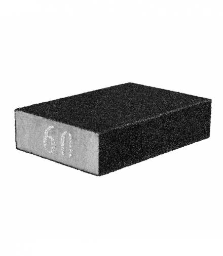 Gąbka ścierna 70 x 25 x 100 mm, K60 GTX GRAPHITE 55H915