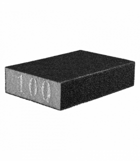 Gąbka ścierna 70 x 25 x 100 mm, K100 GTX GRAPHITE 55H917