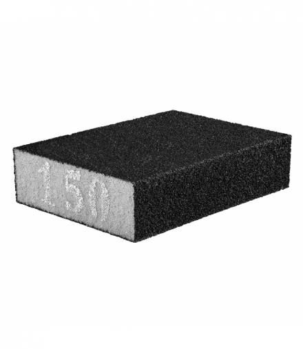 Gąbka ścierna 70 x 25 x 100 mm, K150 GTX GRAPHITE 55H919
