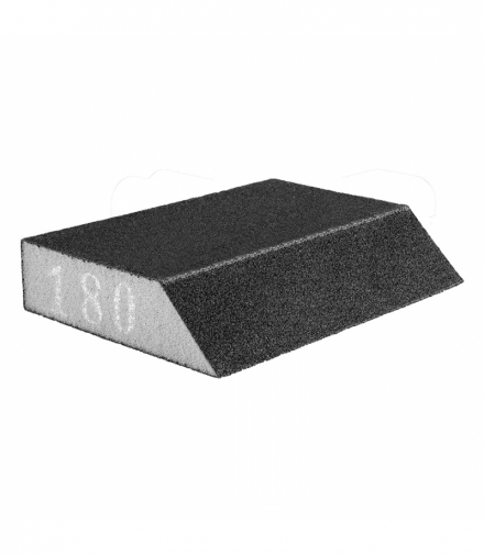 Gąbka ścierna 125 x 25 x 90 mm, K180, skośna GTX GRAPHITE 55H924
