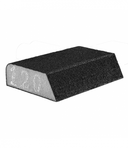 Gąbka ścierna 98 x 25 x 68 mm, K120, skośna GTX GRAPHITE 55H926