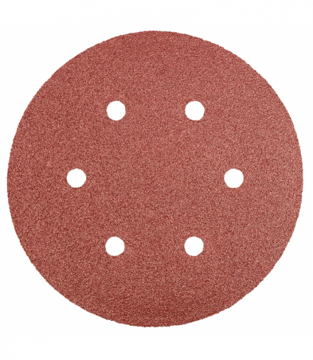 Krążki ścierne 150 mm, K80, 5 szt., z 6 otworami GTX GRAPHITE 55H953