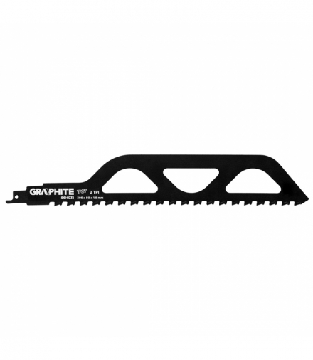 Brzeszczot do piły szablastej, HM, 305 x 50 x 1.5 mm, 2TPI GTX GRAPHITE 56H031