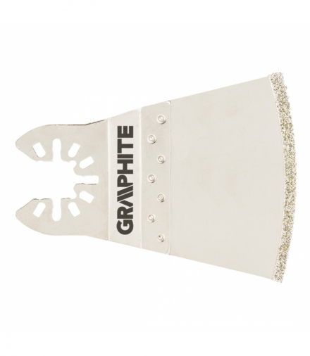 Brzeszczot łukowy do urządzenia wielofunkcyjnego, 68 mm, galwaniczne pokrycie nasypem diamentowym GTX GRAPHITE 56H053