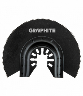 Tarcza półokrągła HCS do drewna, 87 mm, 200 zębów GTX GRAPHITE 56H062