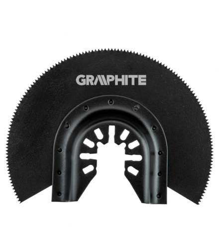 Tarcza półokrągła HCS do drewna, 87 mm, 200 zębów GTX GRAPHITE 56H062