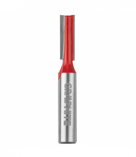 Frez palcowy dwuostrzowy, HM, 6 x 19 mm, trzpień 8 mm GTX GRAPHITE 56H202