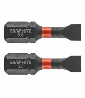 Bity udarowe SL5.5 x 25 mm, 2 szt. GTX GRAPHITE 56H510