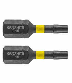 Bity udarowe TX15 x 25 mm, 2 szt. GTX GRAPHITE 56H512