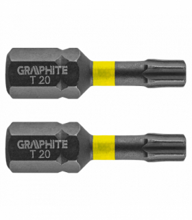 Bity udarowe TX20 x 25 mm, 2 szt. GTX GRAPHITE 56H513