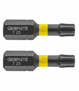 Bity udarowe TX25 x 25 mm, 2 szt. GTX GRAPHITE 56H514
