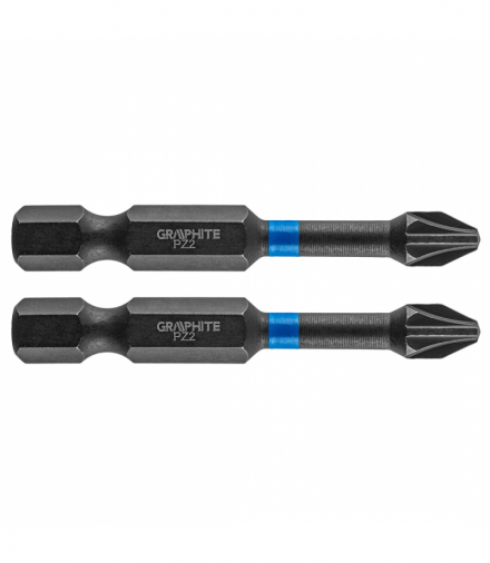 Bity udarowe PZ2 x 50 mm, 2 szt. GTX GRAPHITE 56H522