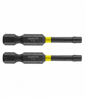 Bity udarowe TX20 x 50 mm, 2 szt. GTX GRAPHITE 56H525