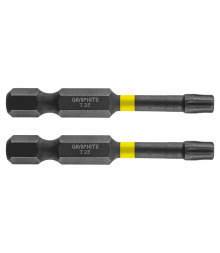 Bity udarowe TX25 x 50 mm, 2 szt. GTX GRAPHITE 56H526