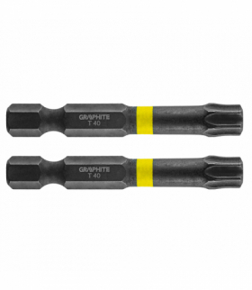 Bity udarowe TX40 x 50 mm, 2 szt. GTX GRAPHITE 56H529