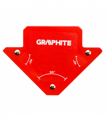 Spawalniczy kątownik magnetyczny 82 x 120 x 13 mm, udźwig 11.4 kg GTX GRAPHITE 56H901