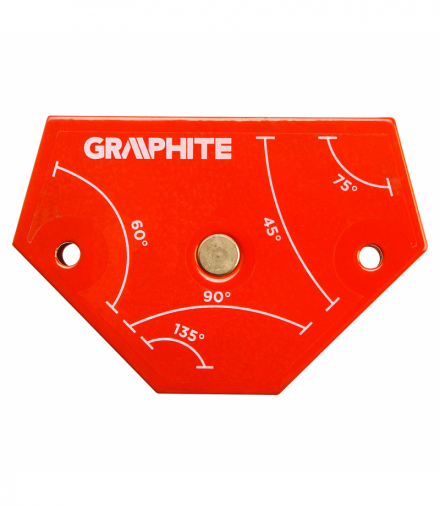 Spawalniczy kątownik magnetyczny 64 x 95 x 14 mm, udźwig 11.4 kg GTX GRAPHITE 56H904