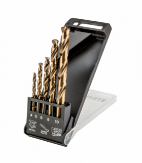 Wiertła do metalu HSS-Co, 4.0 - 10 mm, 5 szt. GTX GRAPHITE 57H086