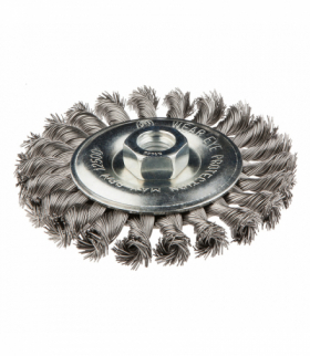 Szczotka druciana tarczowa 115 mm x M14, INOX GTX GRAPHITE 57H596