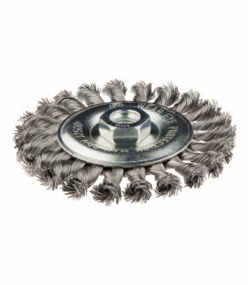 Szczotka druciana tarczowa 125 mm x M14, INOX GTX GRAPHITE 57H598