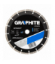 Tarcza diamentowa 230 x 22.2 mm, segmentowa GTX GRAPHITE 57H619