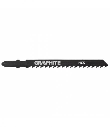 Brzeszczoty do wyrzynarki, 6TPI, uchwyt typu T, kpl. 2 szt. GTX GRAPHITE 57H762
