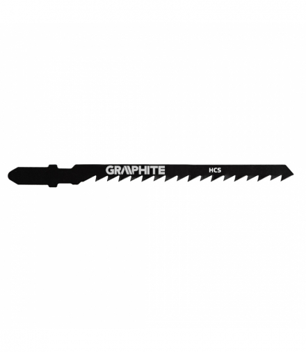 Brzeszczoty do wyrzynarki, 6TPI, uchwyt typu T, kpl. 2 szt. GTX GRAPHITE 57H763