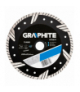 Tarcza diamentowa 200 x 25.4 mm, turbo GTX GRAPHITE 57H871