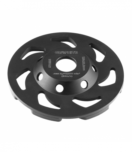 Tarcza diamentowa szlifierska 125 x 22.2 x 5 mm, segment L GTX GRAPHITE 57H893