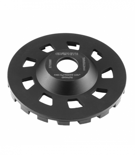 Tarcza diamentowa szlifierska 125 x 22.2 x 5 mm, segment C GTX GRAPHITE 57H895