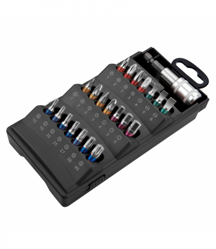 Końcówki wkrętakowe, zestaw 22 szt. GTX GRAPHITE 57H996