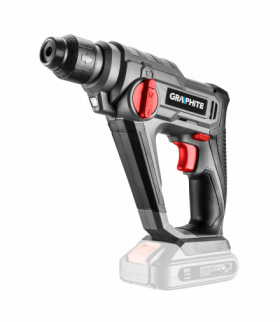 Młotowiertarka akumulatorowa SDS+ Energy+ 18V, Li-Ion/0.8J, bez akumulatora GTX GRAPHITE 58G009