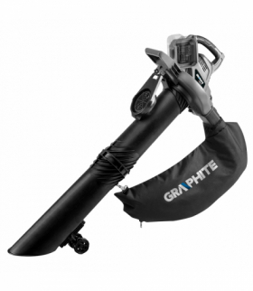 Odkurzacz ogrodowy akumulatorowy Energy+ 36V Li-lon, 2w1, pojemność worka 35L, bez akumulatora GTX GRAPHITE 58G036