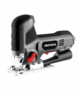 Wyrzynarka 600W, ilość suwów 800-3000 min-1, z uchwytem za korpus GTX GRAPHITE 58G078