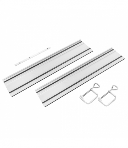 Szyny prowadzące 2 x 700 mm, łącznik, 2 zaciski GTX GRAPHITE 58G495-732