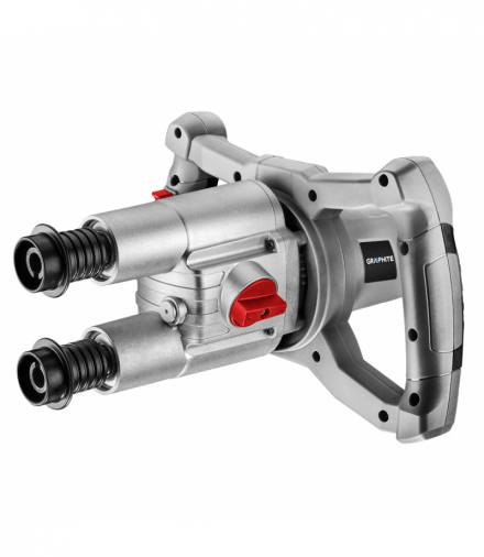 Mieszarka dwuwrzecionowa 1800W, obroty: I. 250-500, II. 400-800 min-1 GTX GRAPHITE 58G789