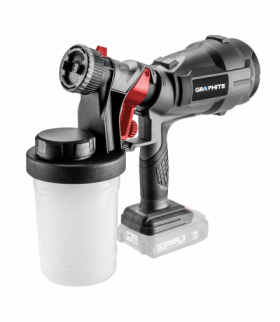 Pistolet natryskowy HVLP Energy+ 18V, Li-Ion, bez akumulatora GTX GRAPHITE 58GE103