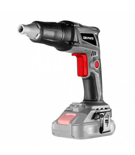 Wkrętarka akumulatorowa bezszczotkowa do płyt g/k Energy+ 18V Li-lon, 0-4400 min-1, uchwyt 1/4", GTX GRAPHITE 58GE111