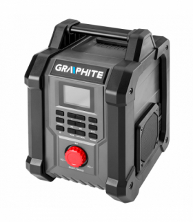 Radio budowlane akumulatorowo-sieciowe Graphite Energy+ 18V bez akumulatora GTX GRAPHITE 58GE128