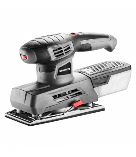 Szlifierka oscylacyjna 220W, stopa 90 x 187 mm GTX GRAPHITE 59G324