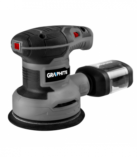 Szlifierka mimośrodowa 300W, stopa 125 mm GTX GRAPHITE 59G348