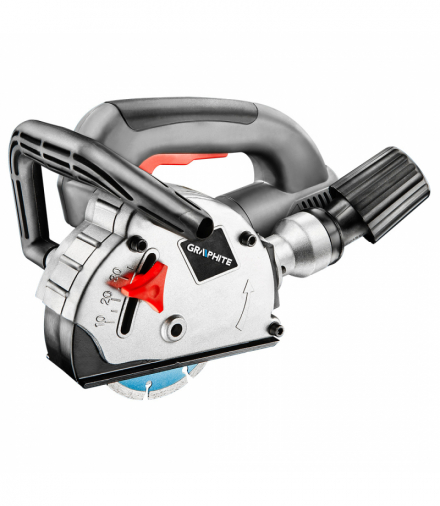 Bruzdownica 1320W, tarcza 125 x 22.2 mm, walizka GTX GRAPHITE 59G370