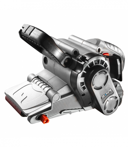 Szlifierka taśmowa 800W, pas bezkońcowy 75 x 457 mm, walizka GTX GRAPHITE 59G394