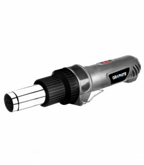 Opalarka 2000W, zakres temperatur: I: 350oC, II: 550oC, uchwyt prosty GTX GRAPHITE 59G523